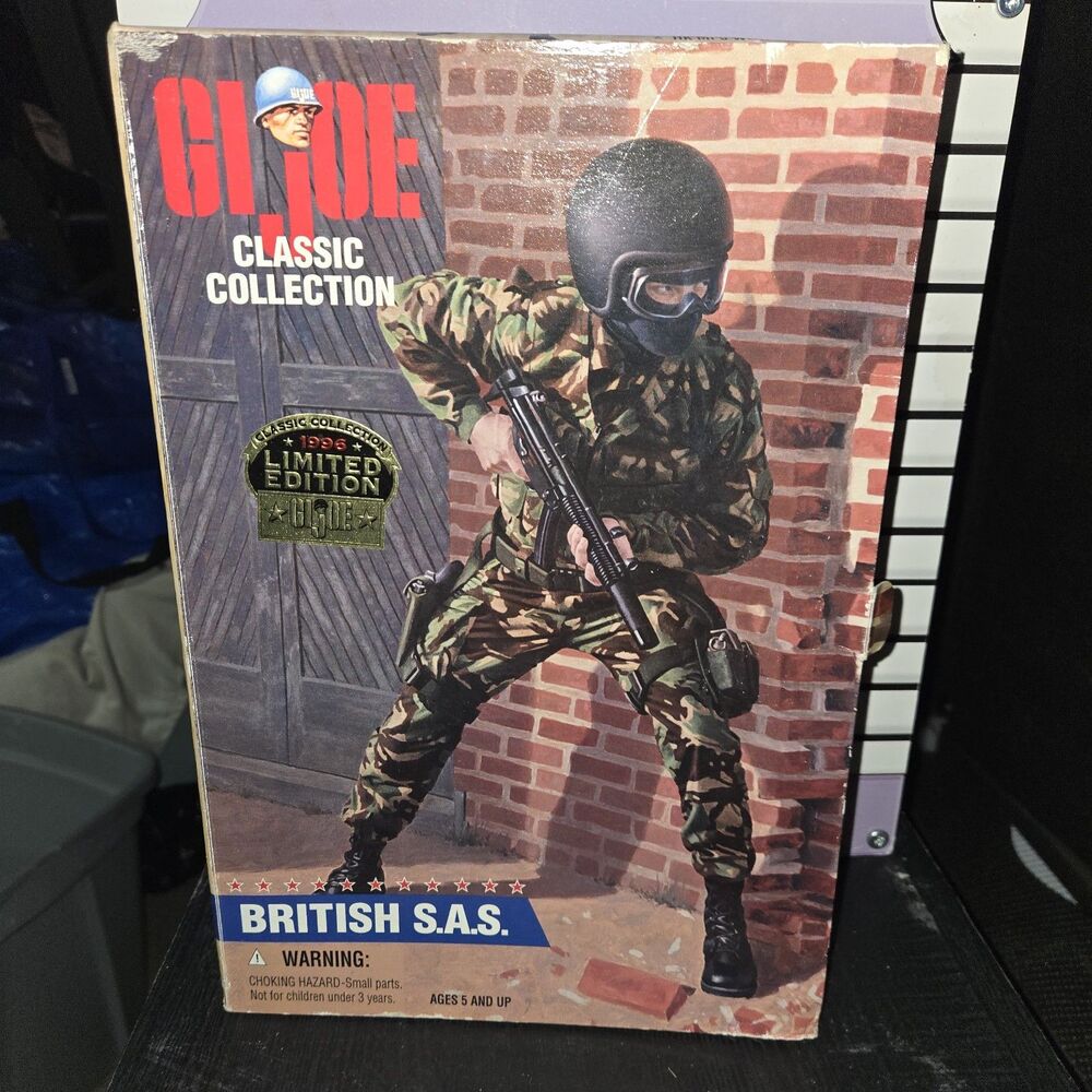 1996 Hasbro GI Joe Classic Limited Edition British SAS 1/6 12" Figure